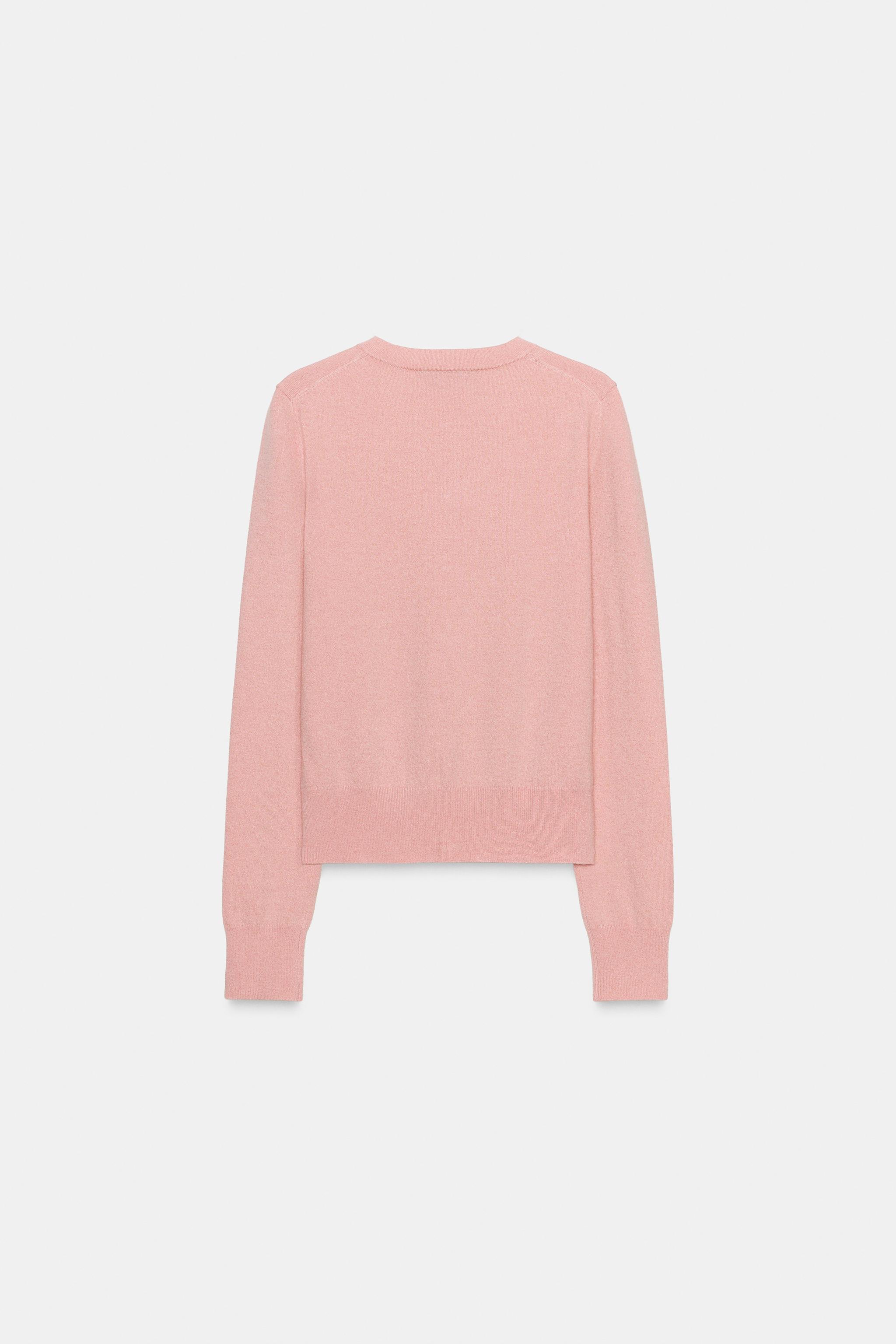 GILET EN MAILLE À BOUTONS FLEUR